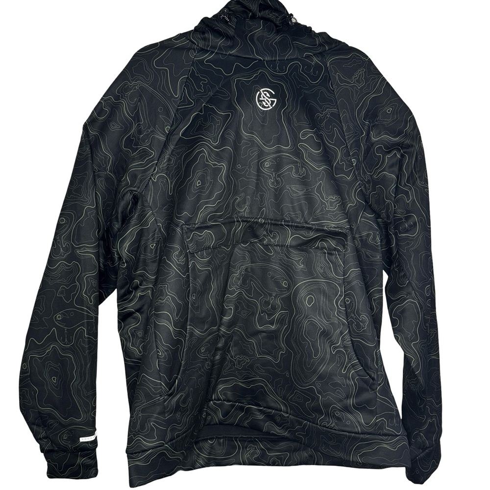 Black Patterned Jacket - image 2